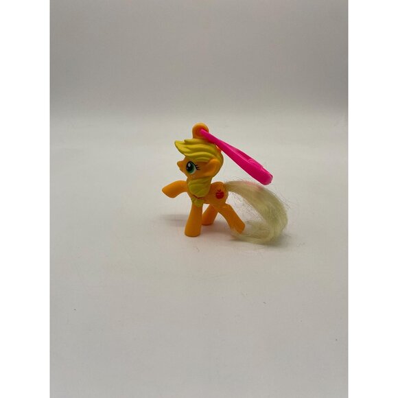 McDonald's Hasbro My Little Pony Applejacks Bag Clip Happy Meal Toy - Picture 1 of 7